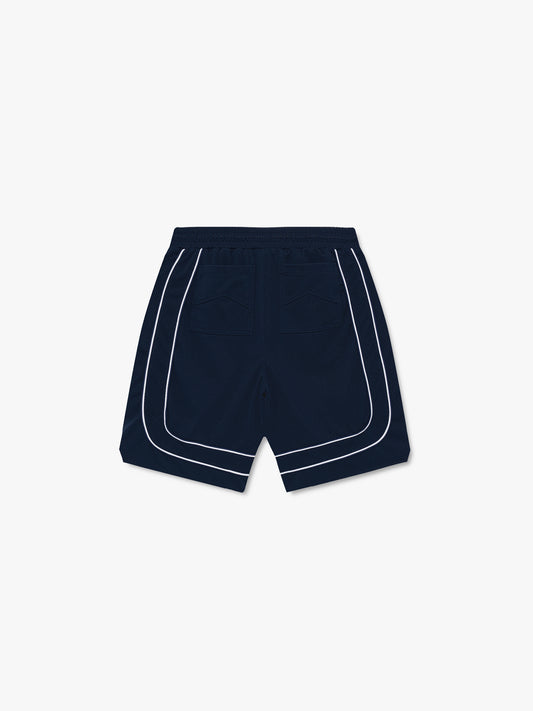 RHUDE MESH PIPING BAGGY TRACK SHORT