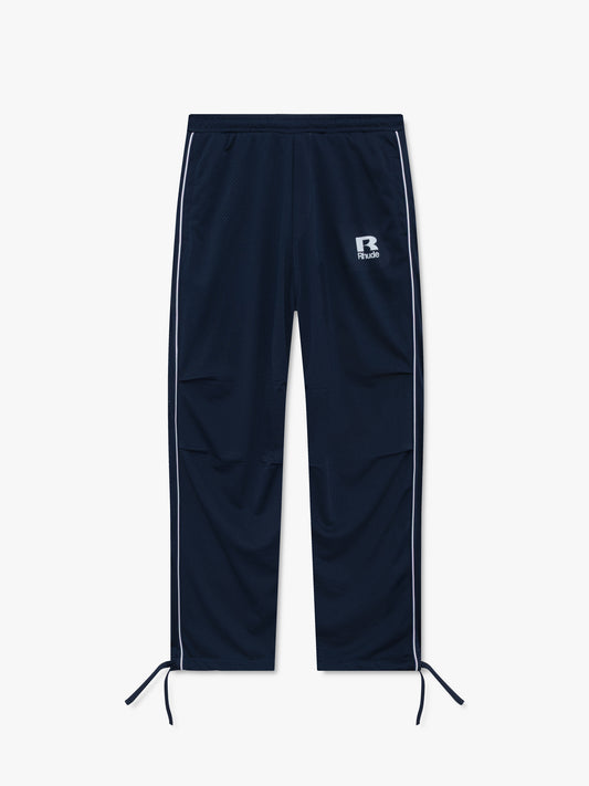 RHUDE MESH PIPING PARACHUTE TRACK PANT