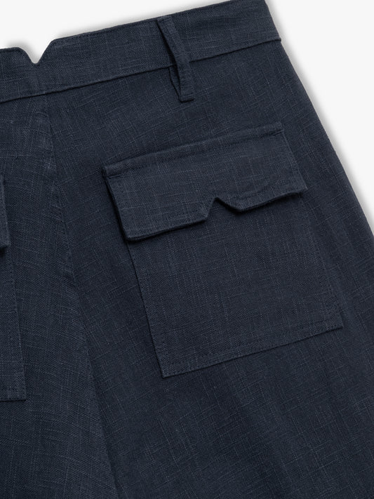 LINEN PARACHUTE PANT
