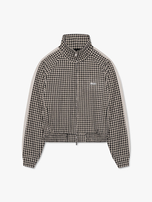GINGHAM HAMPTONS TRACK JACKET
