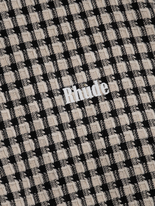 GINGHAM HAMPTONS TRACK JACKET