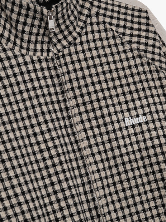 GINGHAM HAMPTONS TRACK JACKET