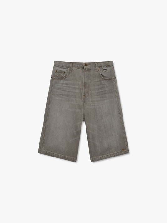 BAGGY TRAXEDO DENIM SHORT