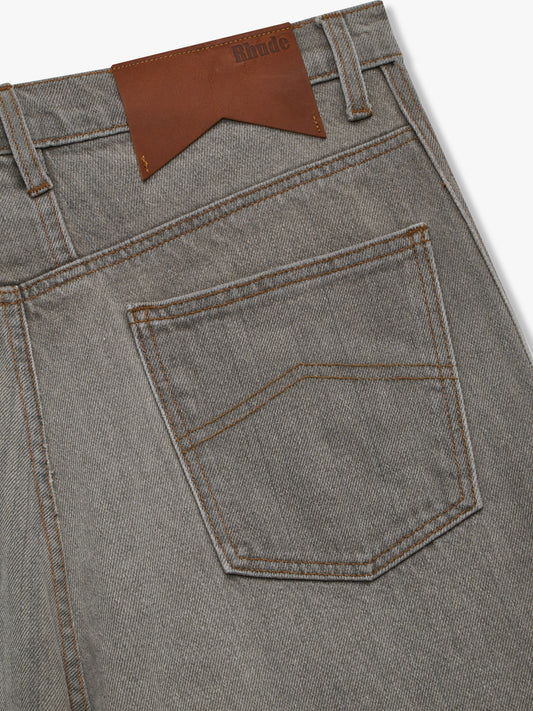BAGGY TRAXEDO DENIM SHORT