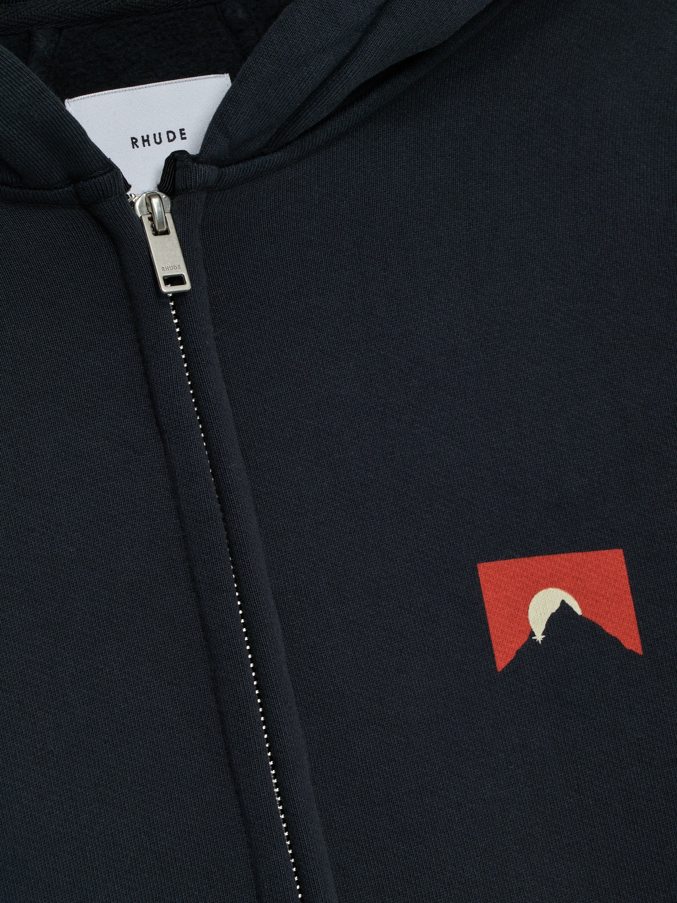 RHUDE ルード イーグル フーディ パーカー 2XL 黒 ブラック EAGLE PASS ZIP-UP HOODIE – R H U D E
