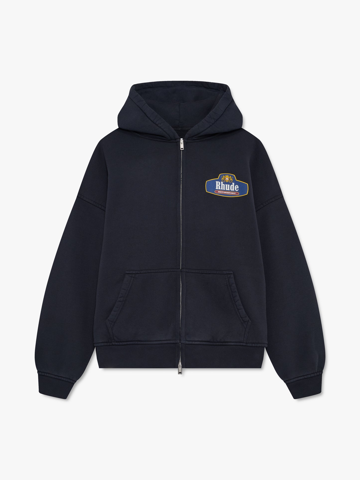 RACING CREST ZIP-UP HOODIE