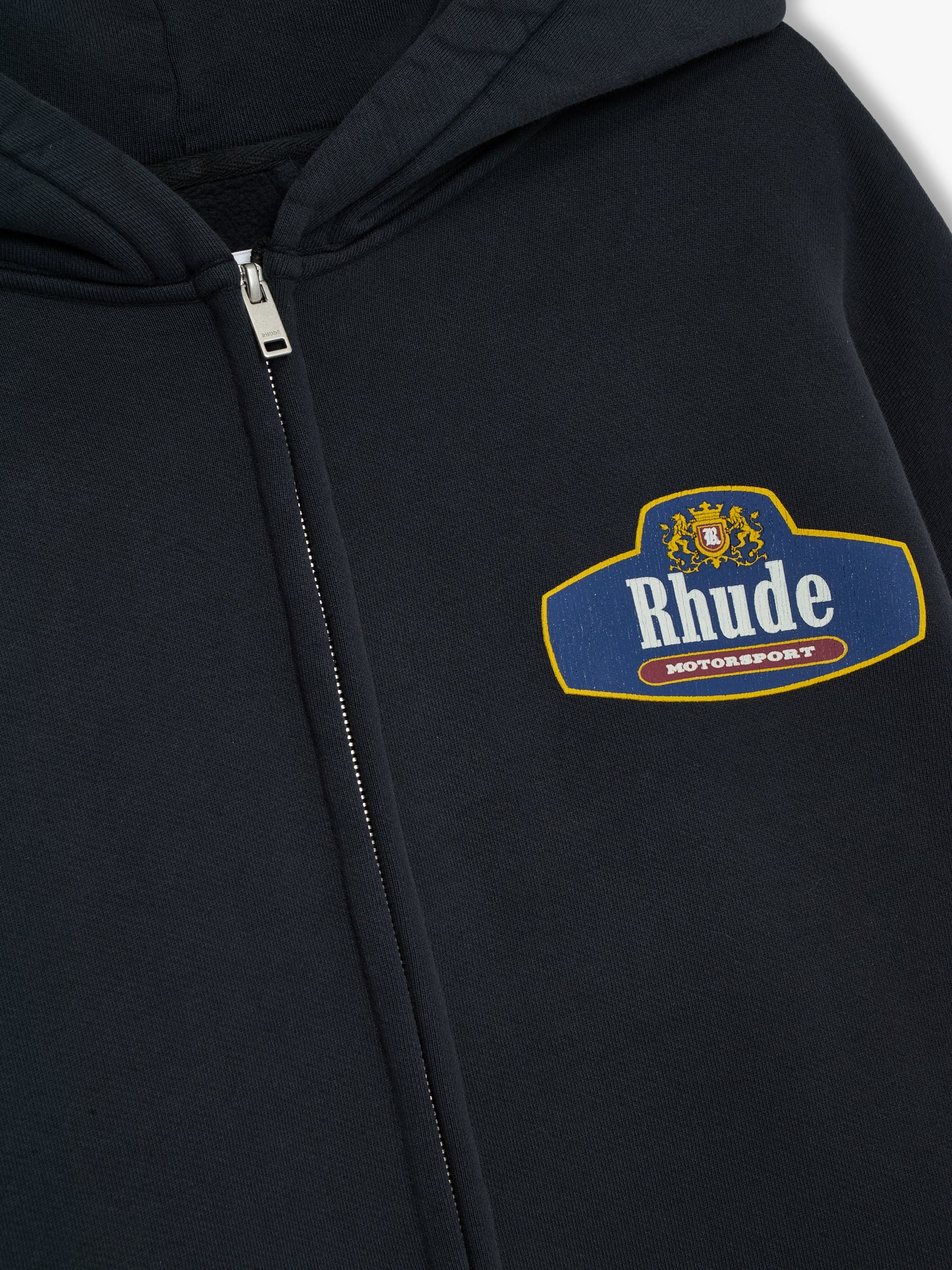 RACING CREST ZIP-UP HOODIE