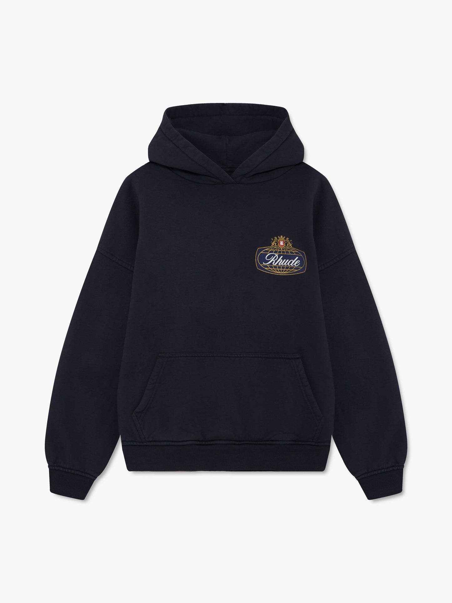 RHUDE SAFARI CREST HOODIE