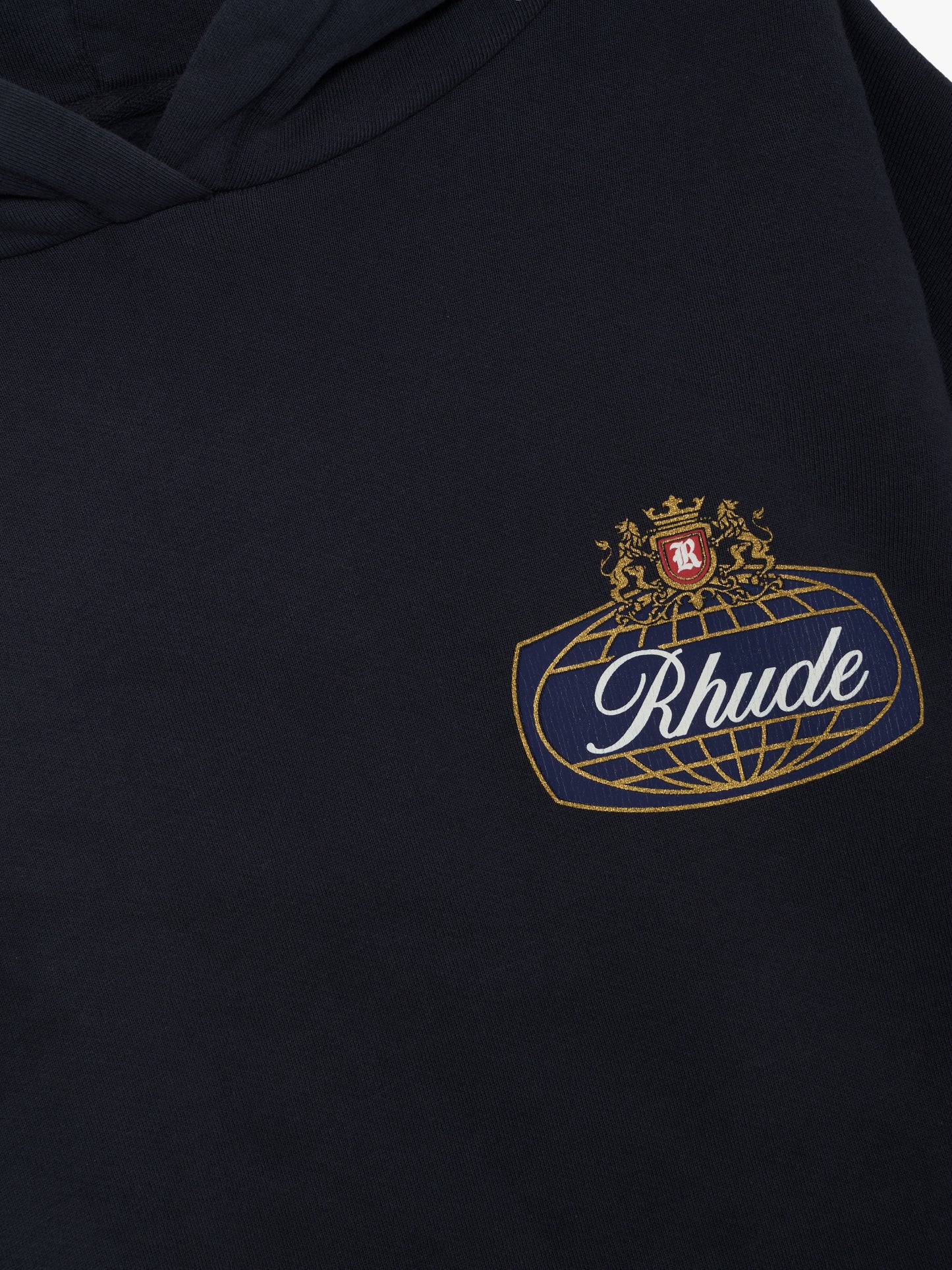 RHUDE SAFARI CREST HOODIE
