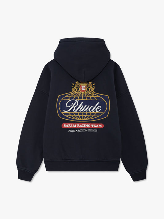 RHUDE SAFARI CREST HOODIE