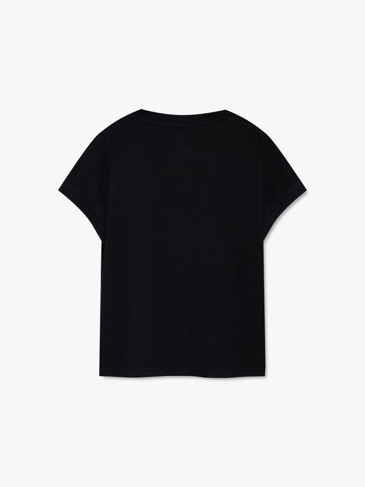 CLASSIQUE CUTOFF SLEEVE TEE