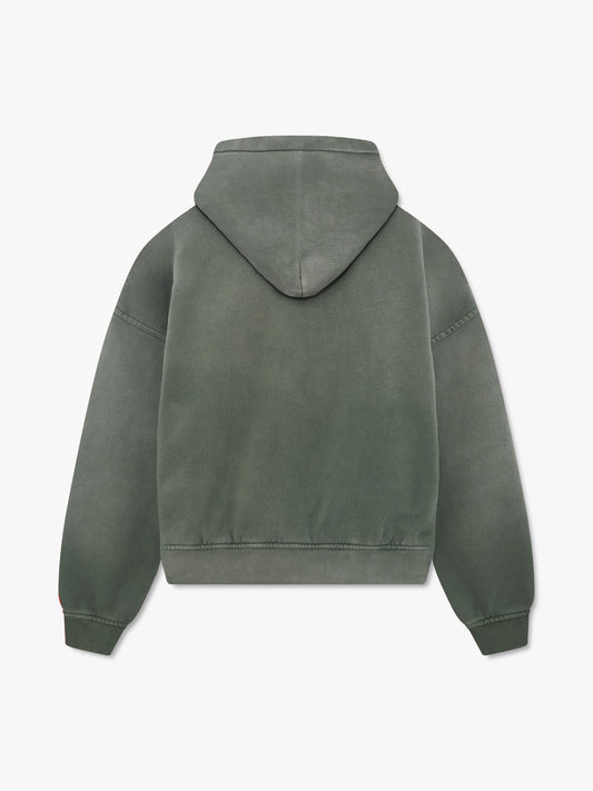 RHUDE CHENILLE PATCH LOGO HOODIE