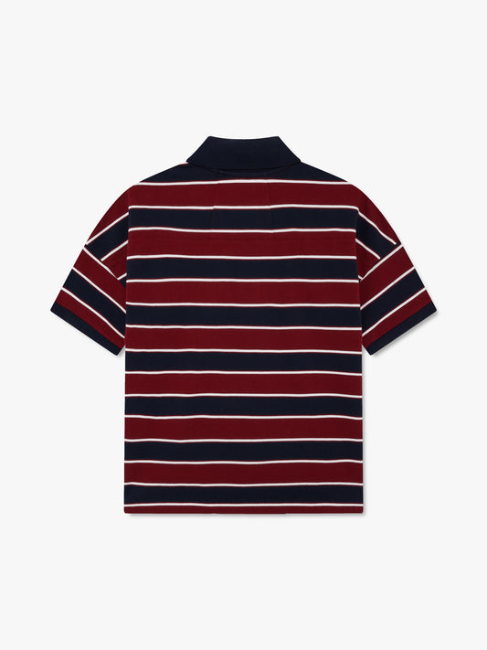 FONTAINE STRIPED SS POLO SHIRT