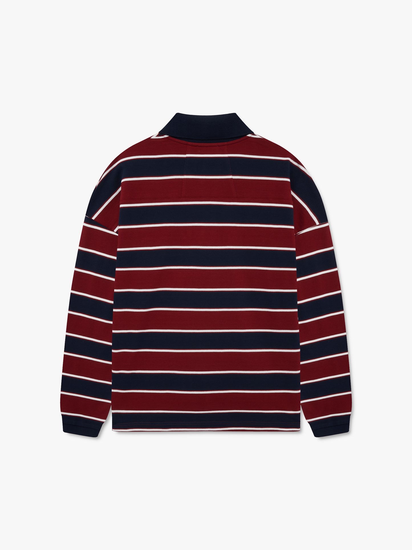 FONTAINE STRIPED LS POLO SHIRT