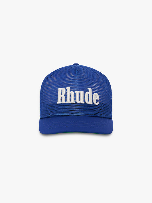 RHUDE LOGO MESH HAT