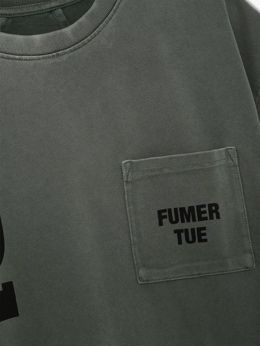 RHUDE LOGO POCKET TEE