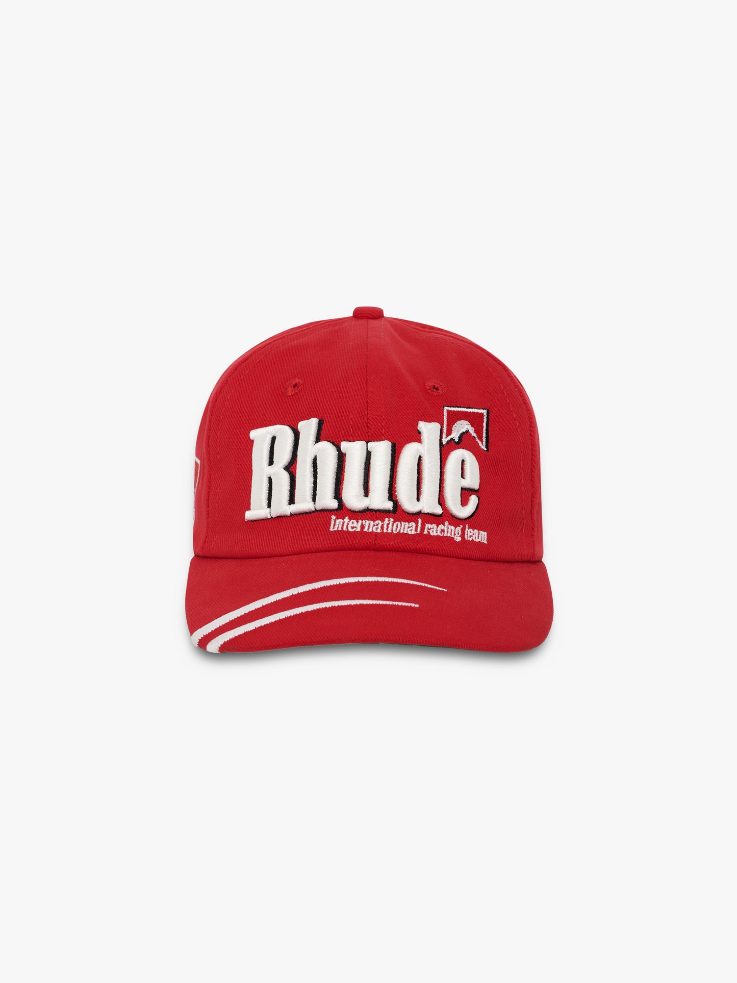 MOONLIGHT DUAL STRIPE CURVED BRIM HAT