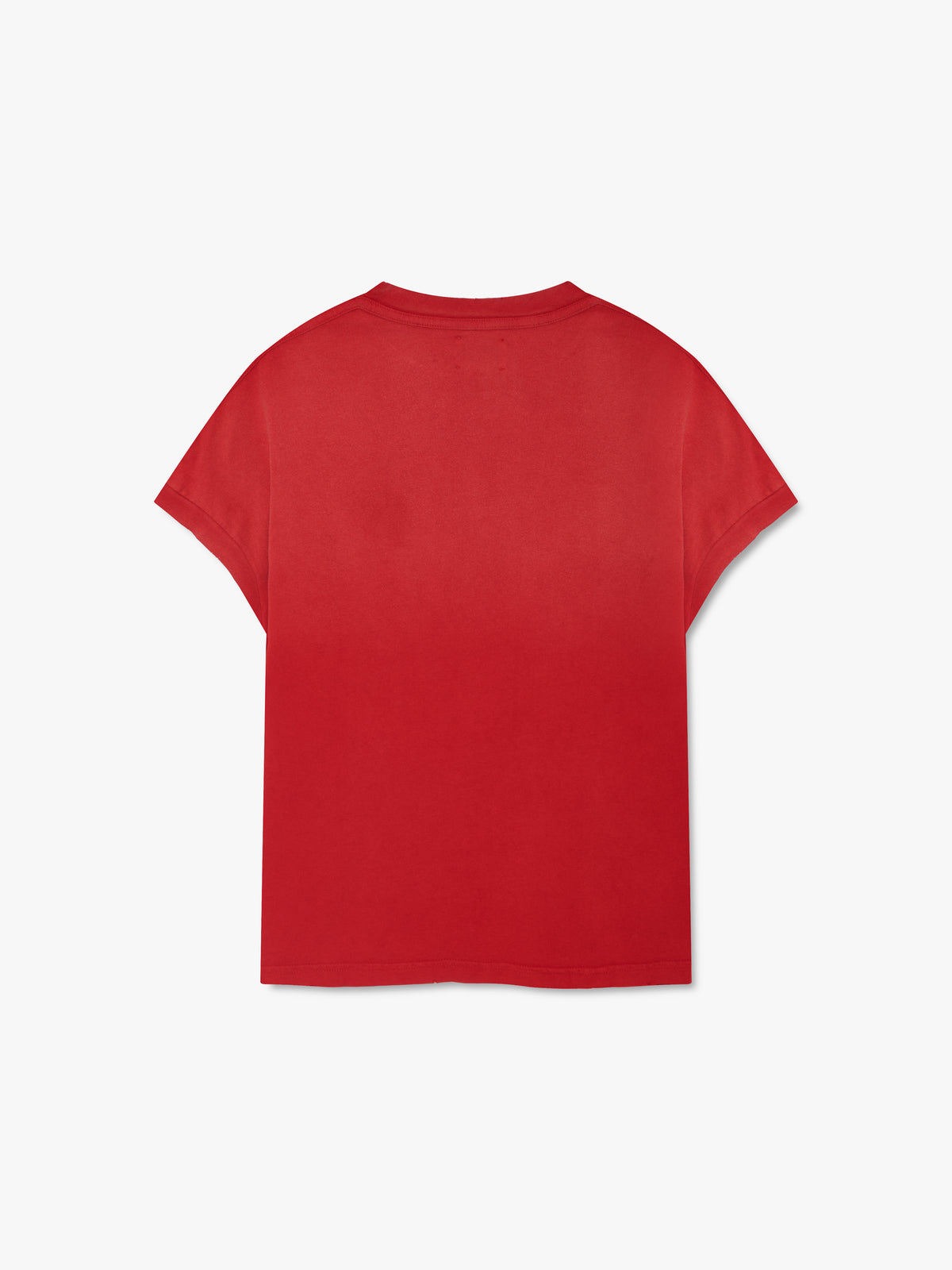 RHUDE DESERT RACING SCRIPT CUT-OFF TEE