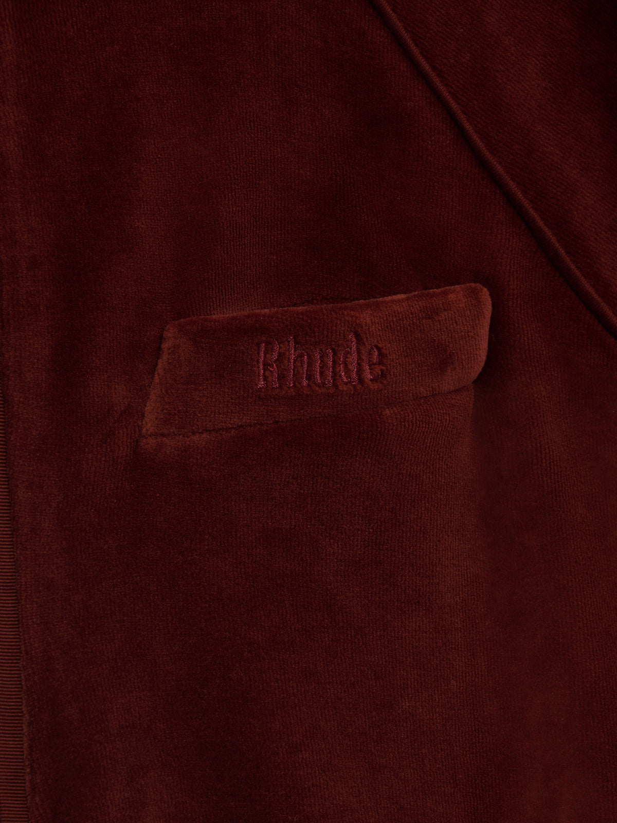 MADERA VELOUR TRACK JACKET