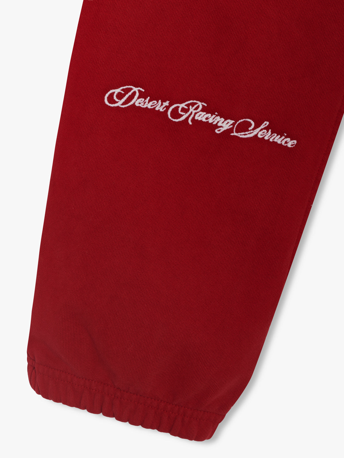 RHUDE DESERT RACING SCRIPT CUFFED SWEATPANT