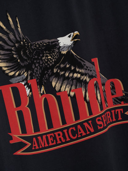 RHUDE AMERICAN SPIRIT LS POCKET TEE