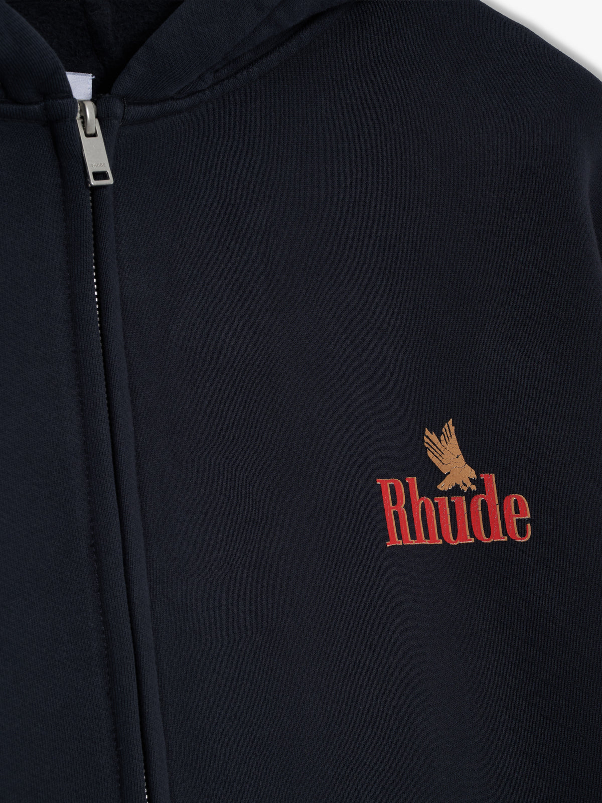 RHUDE AMERICAN SPIRIT ZIP-UP HOODIE