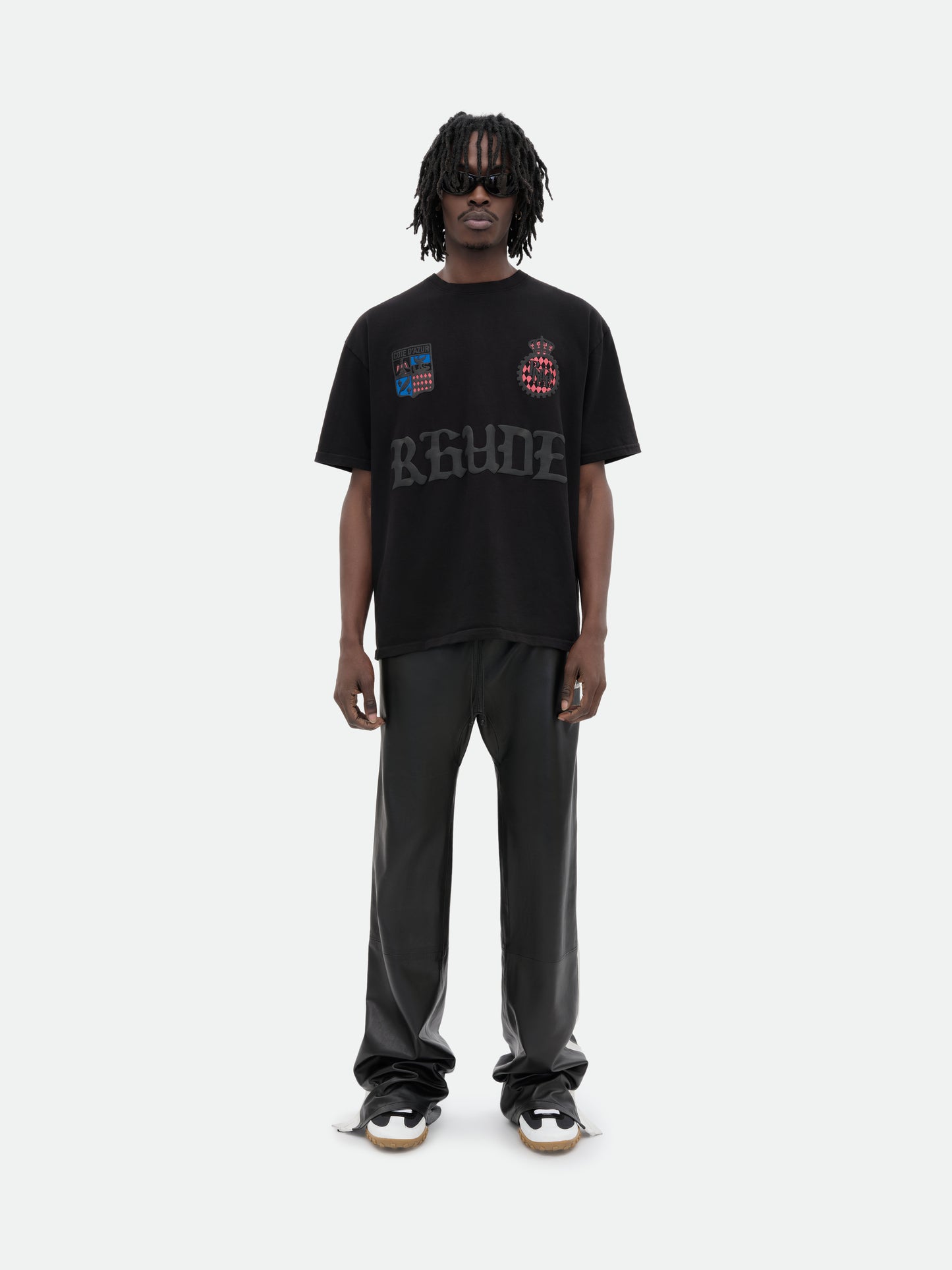 RHUDE COTE D'AZUR CREST OVERSIZED TEE