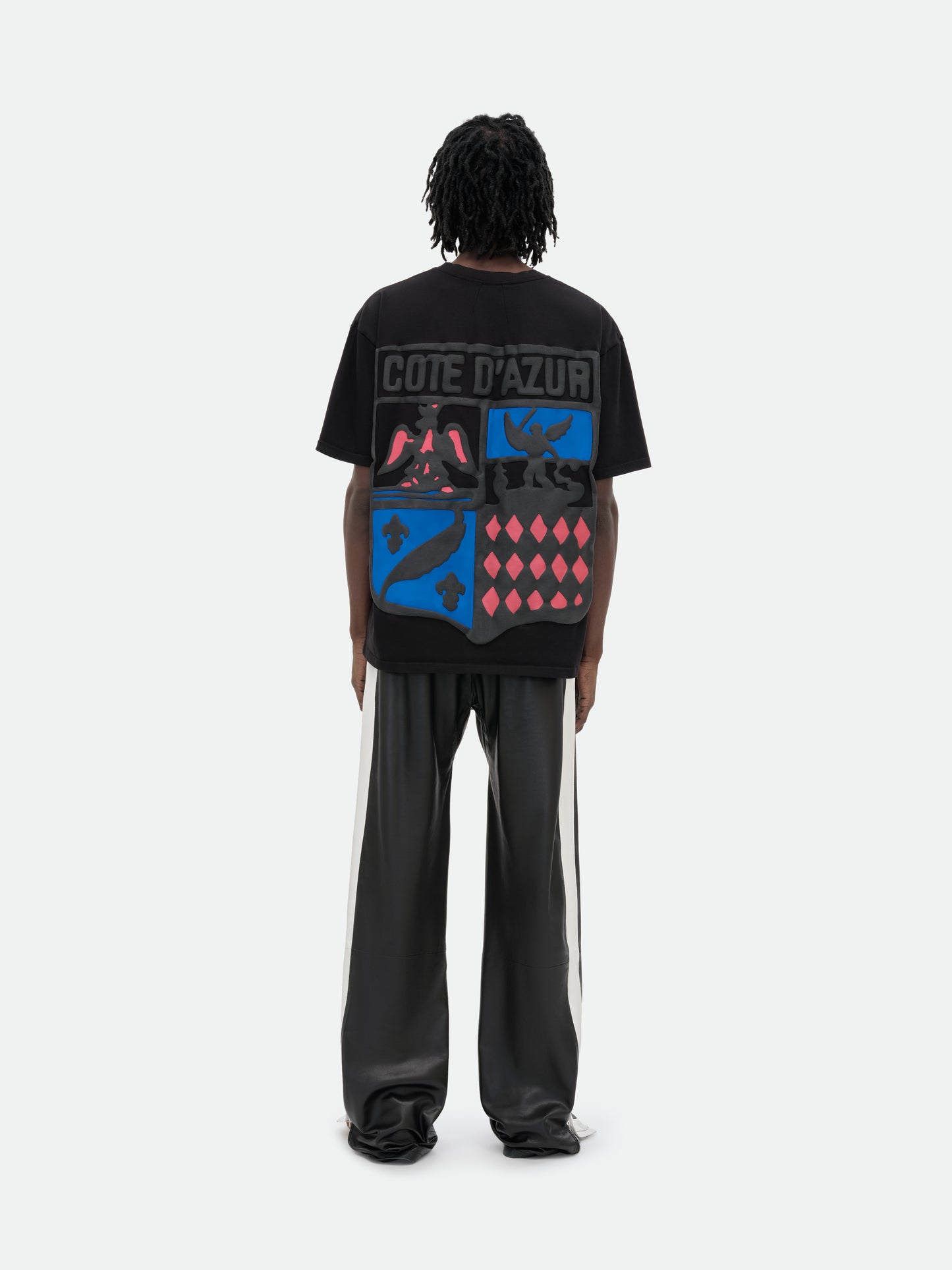 RHUDE COTE D'AZUR CREST OVERSIZED TEE
