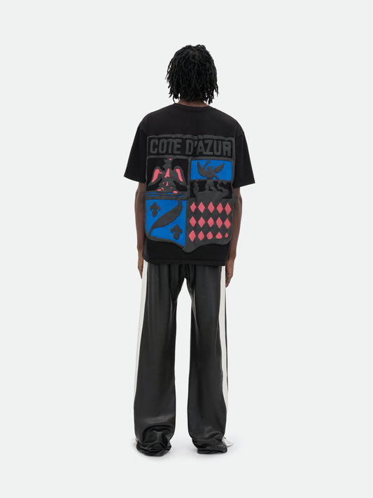 RHUDE COTE D'AZUR CREST OVERSIZED TEE