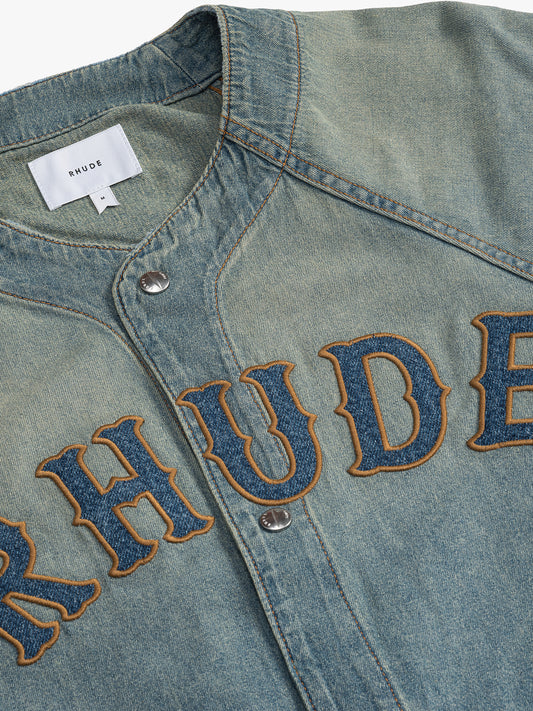 BASEBALL DENIM SHIRT