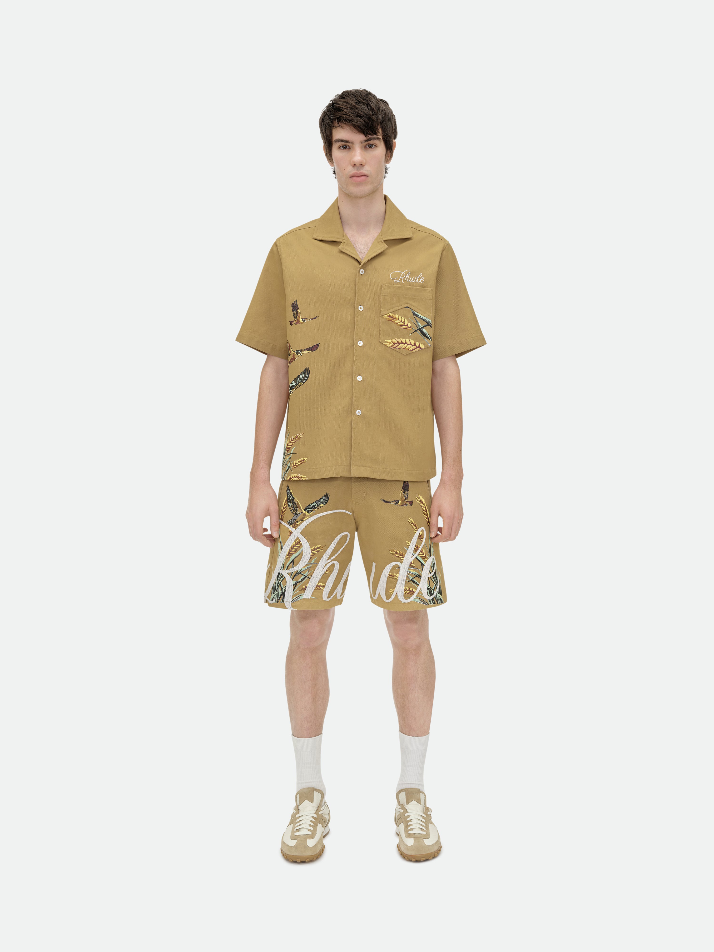 FALCO SCRIPT BUTTON UP SHIRT