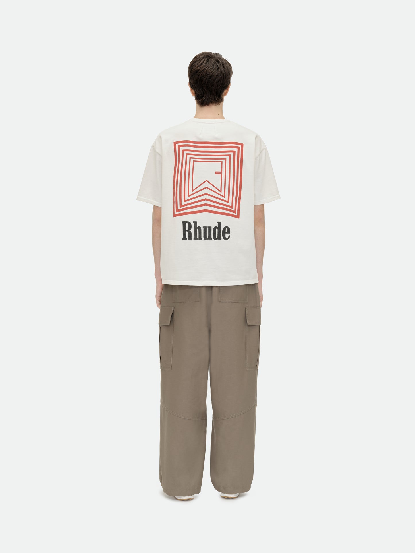 CHEVRON LOGO REPEAT TEE