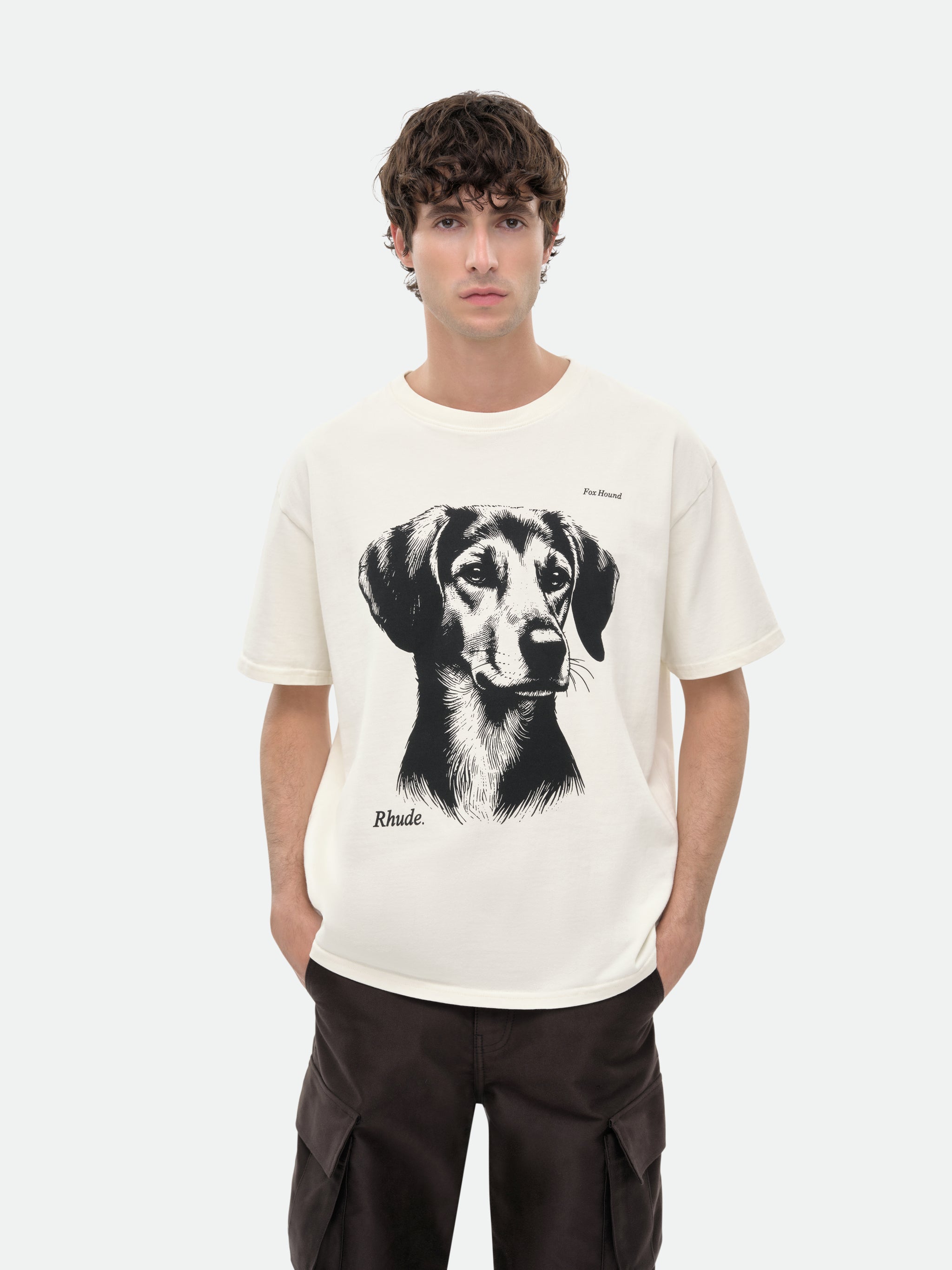 RHUDE FOX HOUND TEE