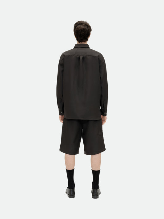 BOXY LS WORK SHIRT