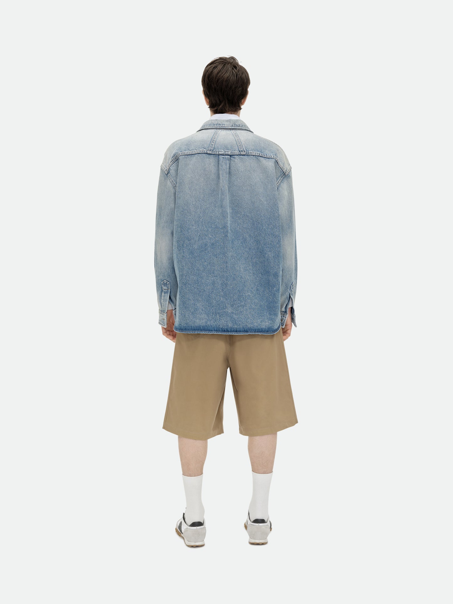 TIRE DENIM OVERSHIRT