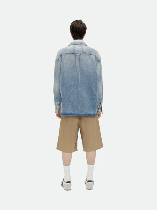 TIRE DENIM OVERSHIRT