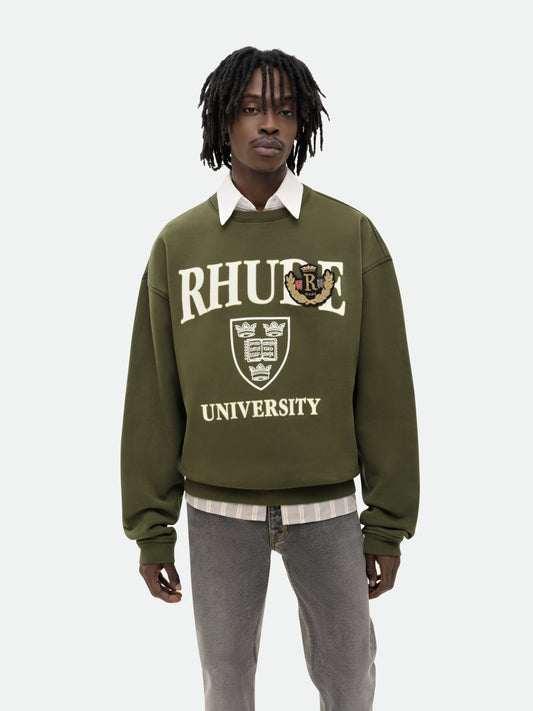 RHUDE OXFORD CREWNECK