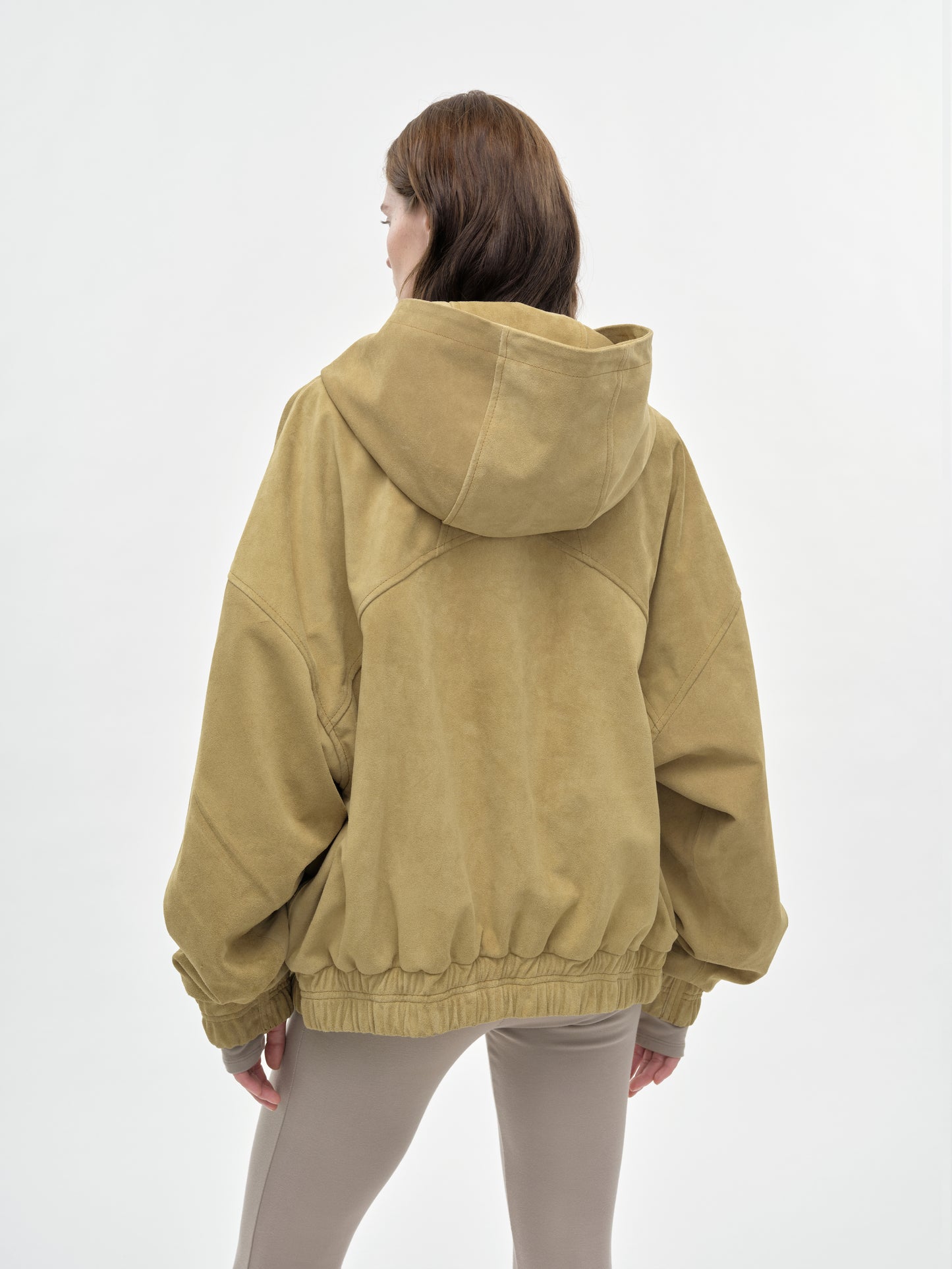 SUEDE RHUDE CREST HOODIE