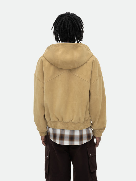 SUEDE RHUDE CREST HOODIE