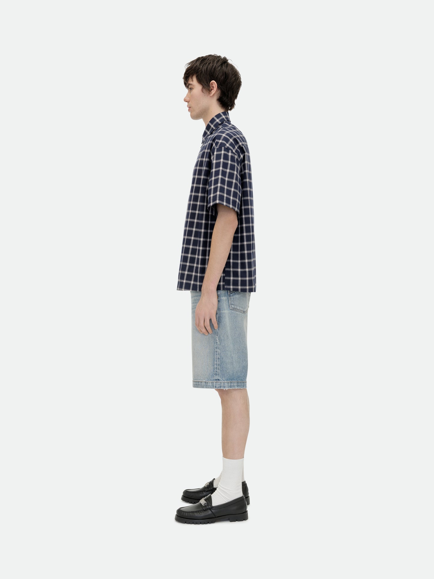 RHUDE VERT LOGO SHIRT