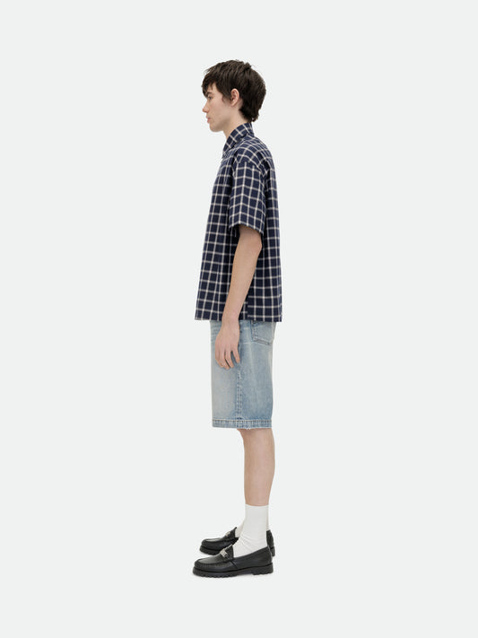 RHUDE VERT LOGO SHIRT
