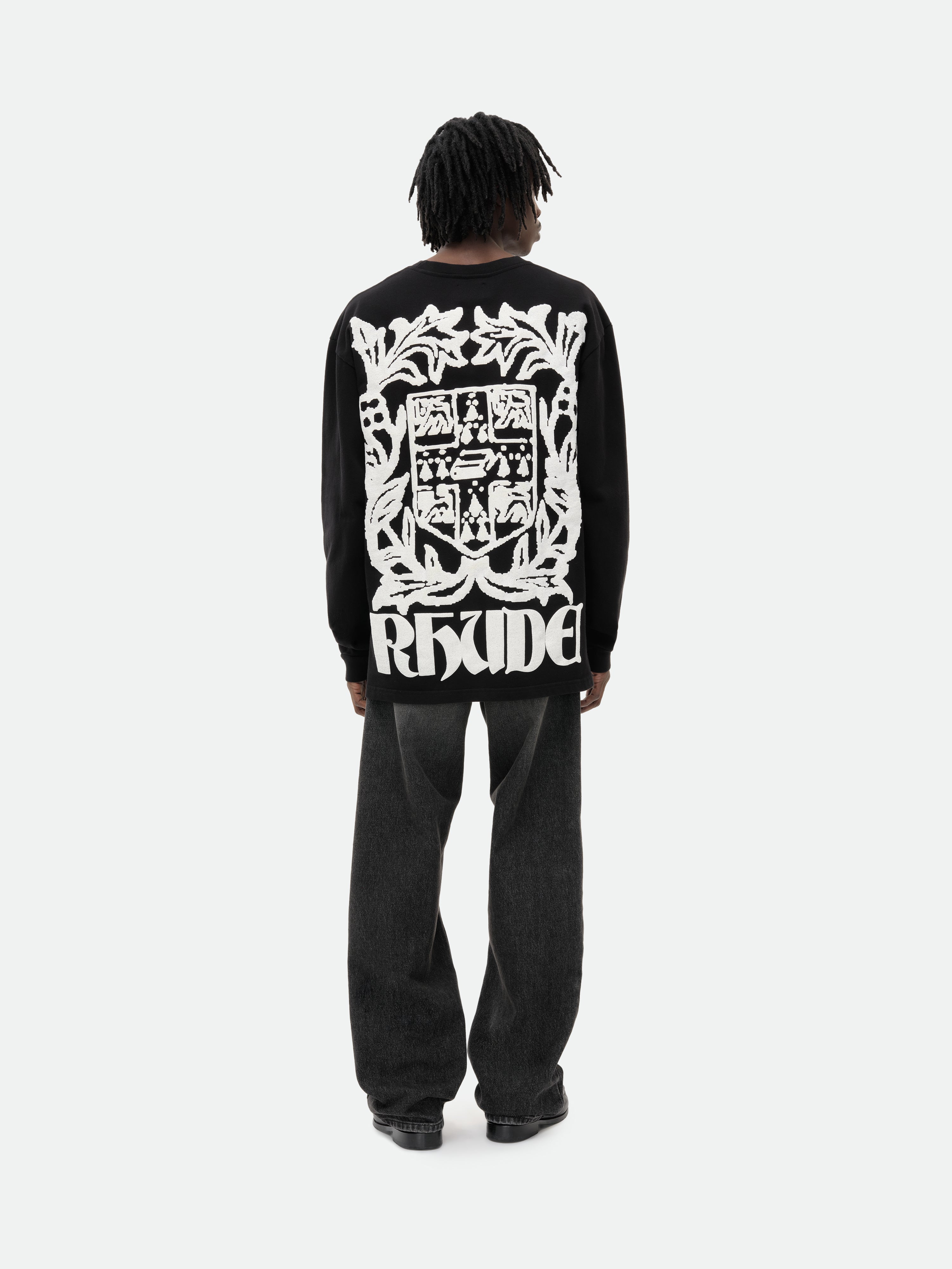 RHUDE VERITAS CREST LS TEE