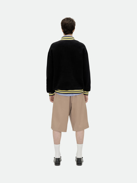 RHUDE QUARTER-ZIP VARSITY