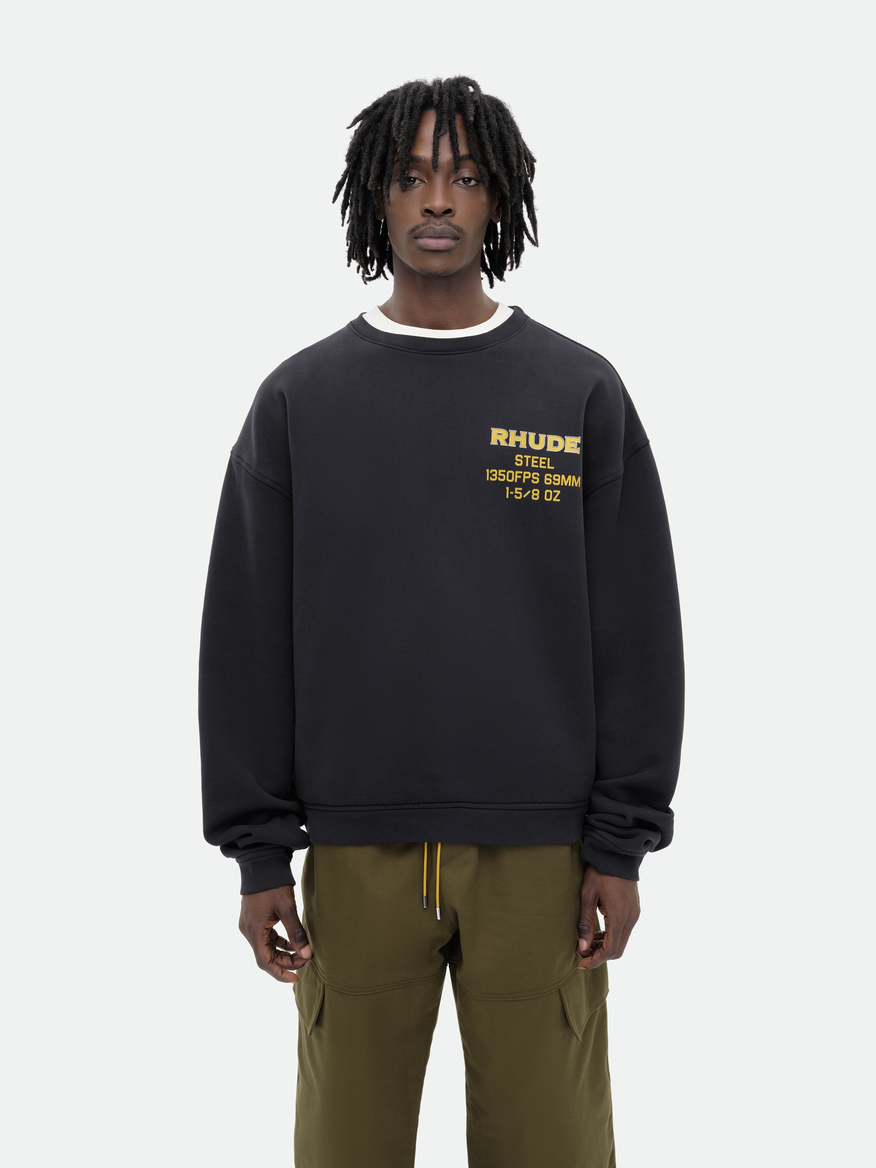 RHUDE STEEL CREWNECK