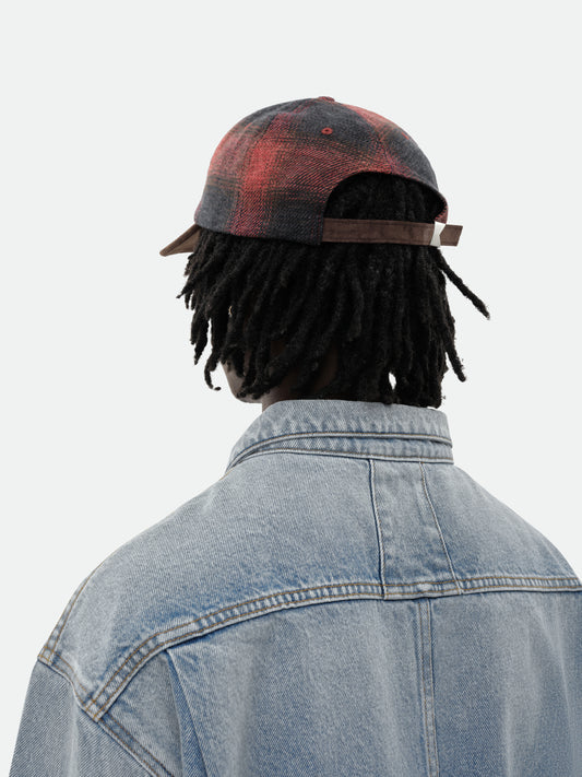 FLANNEL R PATCH 6-PANEL HAT