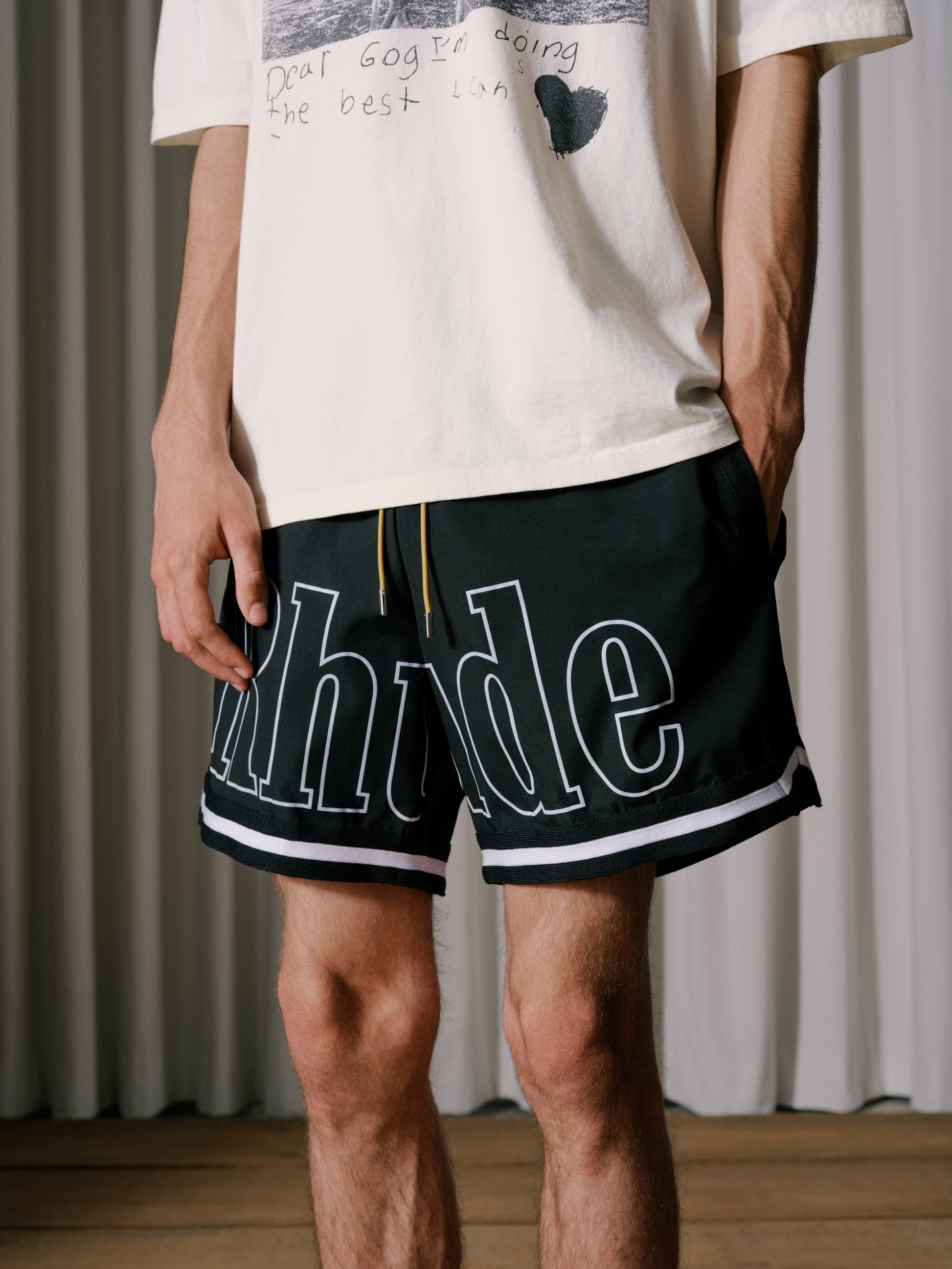 Rhude basketball shorts shop