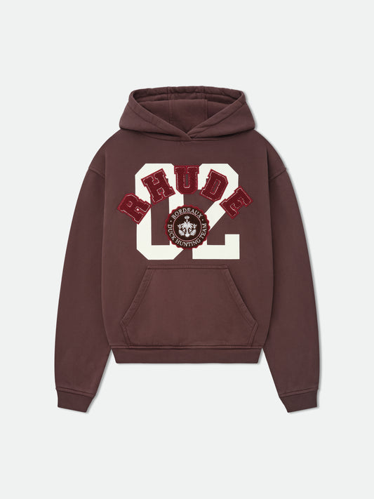 RHUDE CHENILLE HUNTING CLUB HOODIE