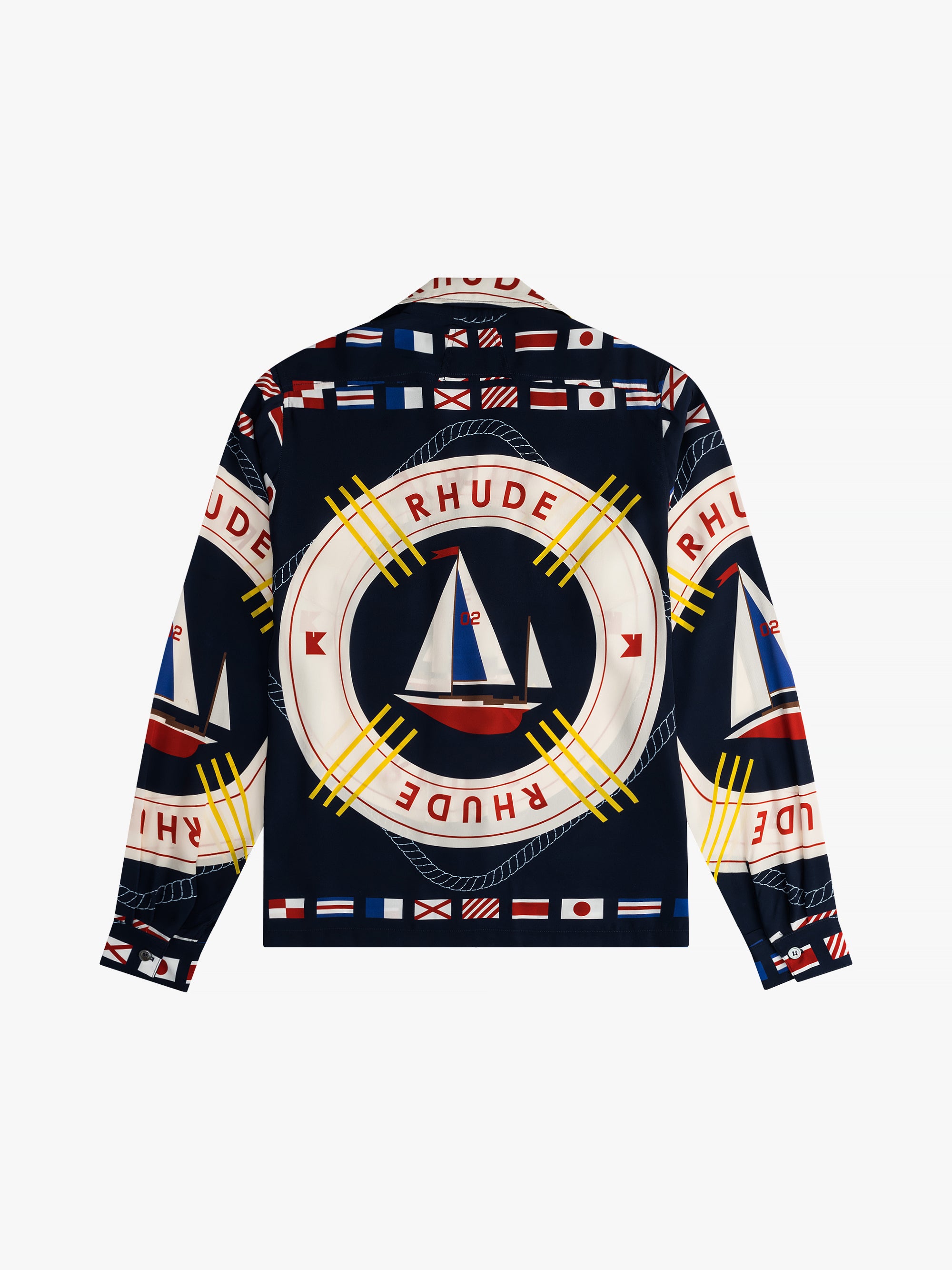 Rhude - KNITTED TRACK JACKET  HBX - Globally Curated Fashion and Lifestyle  by Hypebeast