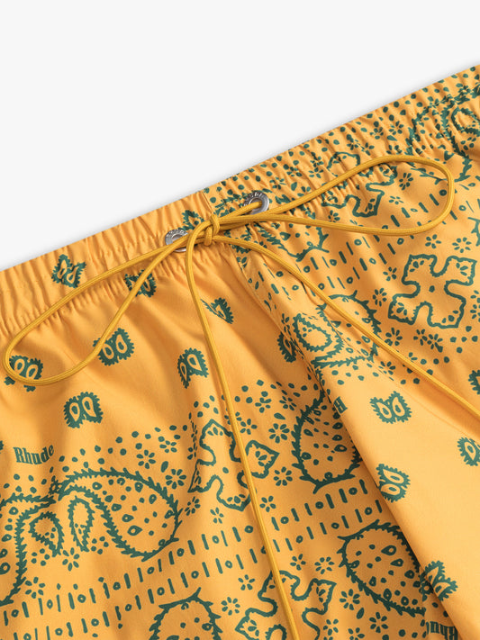 BANDANA PRINT SWIM TRUNKS