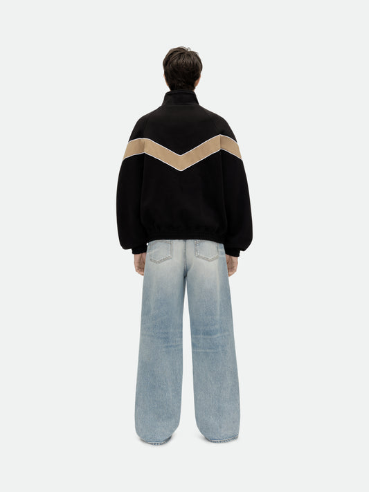 FLEECE ARMY TRACK JACKET